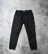 Stone island AW20 black cargo trousers