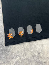 Bape x Tom & Jerry black graphic tee