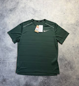 Nike miler dark green tee