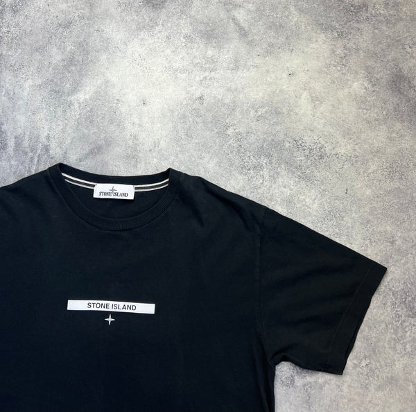 Stone island 2021 black tee
