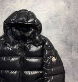 Moncler black maya giubbotto jacket