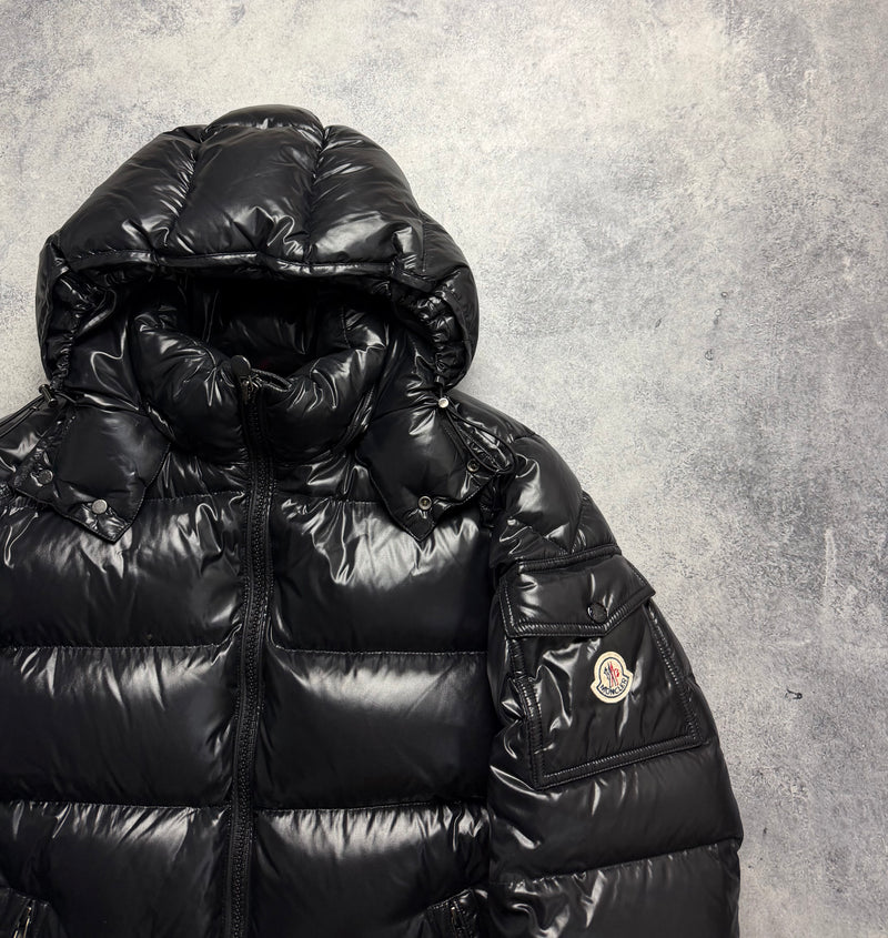 Moncler black maya giubbotto jacket