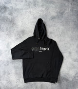 Palm angels Paris spray black hoodie