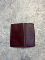 Cartier vintage wine red long wallet