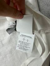 Off-white spellout tee white