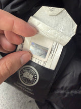 Canada goose black label lodge jacket black
