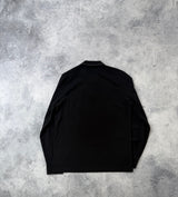 Moncler black L/S polo shirt