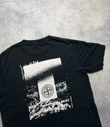 Stone island 2020 black graphic tee