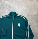 Yelir Green logo track jacket