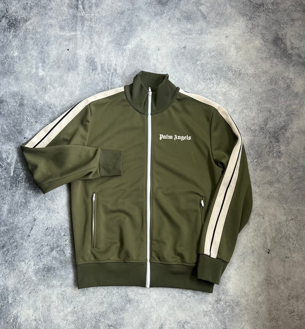 Palm angels khaki track jacket