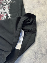 Stone island 2020 black paint stroke graphic tee
