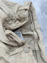 Stone island SS19 beige GHOST cargo trousers