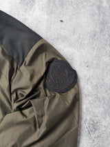 Moncler anthracite giubbotto khaki jacket