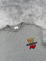 Burberry grey graphic tee