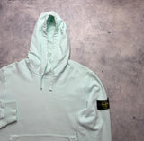 Stone island 2022 aqua pullover hoodie