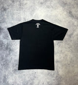 Bape x medicom bearbrick black tee