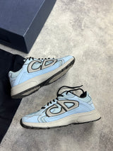 Dior B30 blue & grey reflective trainers