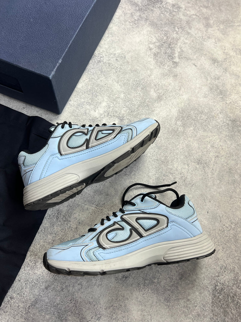 Dior B30 blue & grey reflective trainers