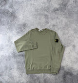 Stone island SS19 sage green jumper