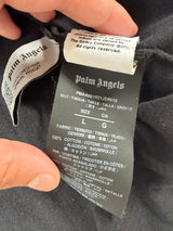 Palm angels black pin up tee