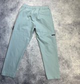 Stone island 2023 sky blue nylon cargo trousers