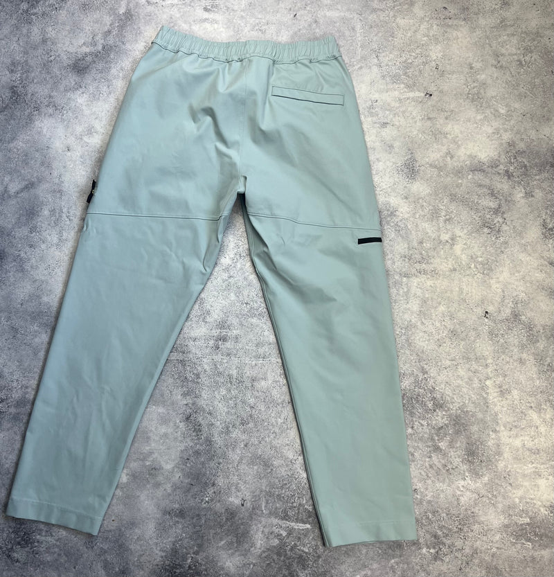 Stone island 2023 sky blue nylon cargo trousers