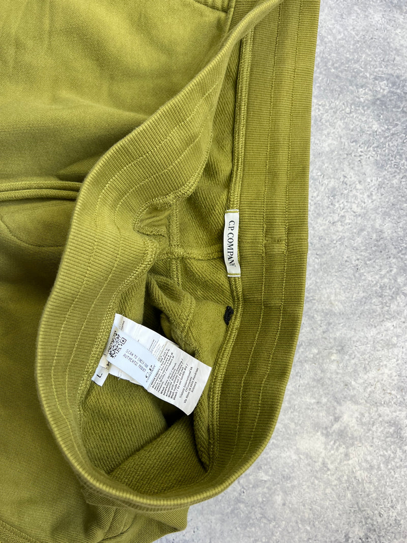 CP company green cotton shorts