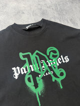 Palm angels Milano black spray tee