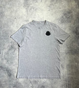 Moncler big logo grey tee