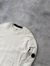 CP company white jumper