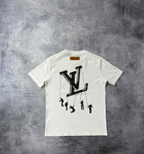 Louis Vuitton white paratroopers tee