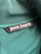 Palm angels dark green track jacket