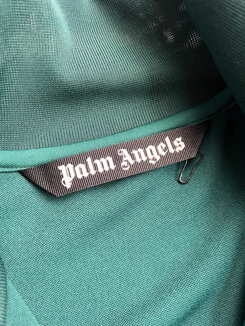 Palm angels dark green track jacket