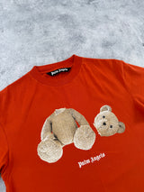 Palm angels orange kill the bear tee