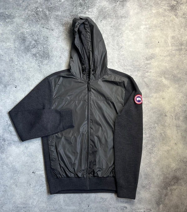 Canada goose iron grey windbridge hoodie