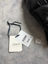 Moncler black maya giubbotto jacket