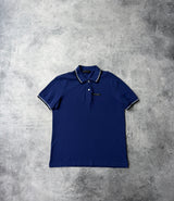 Prada blue polo shirt black label