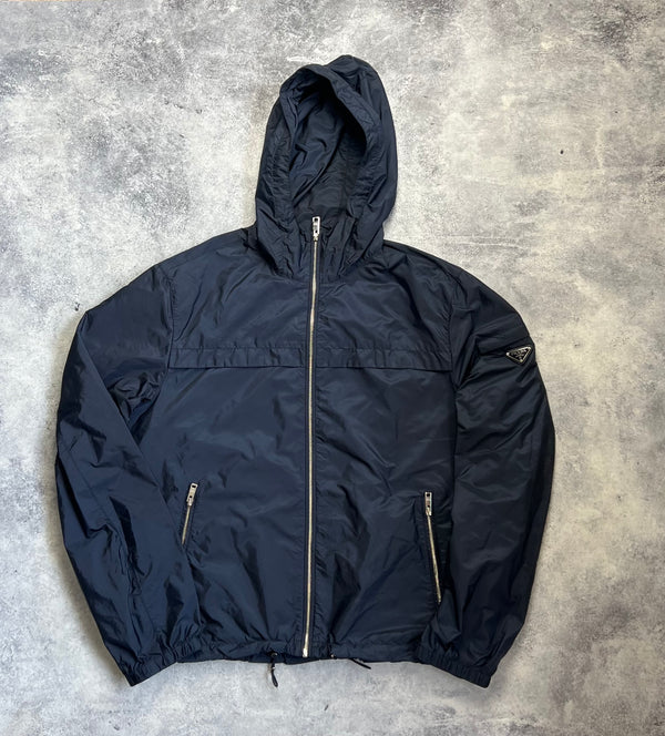 Prada navy nylon jacket