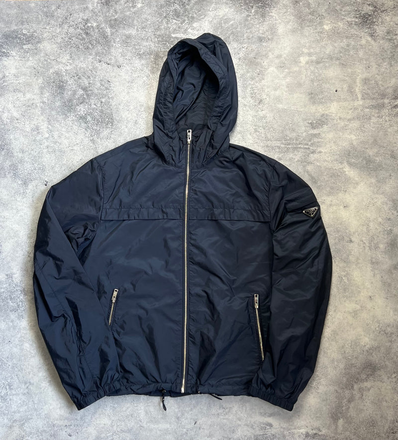 Prada navy nylon jacket