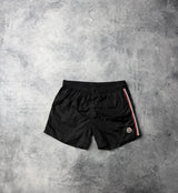 Moncler black swim shorts