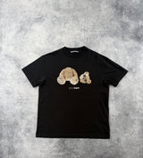 Palm angels black kill the bear star eyes tee