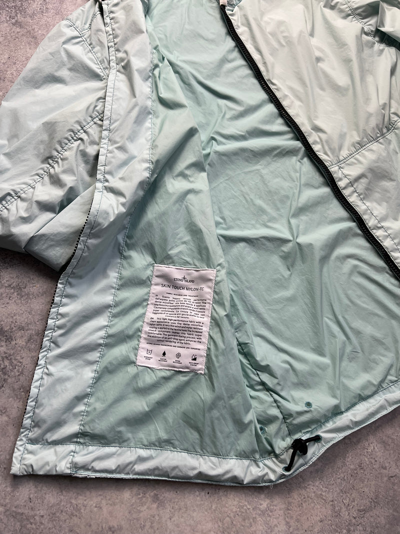Stone island 2022 aqua skin touch nylon-tc jacket