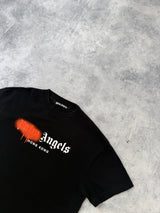 Palm angels Hong Kong spray tee black