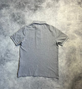 Stone island grey polo shirt