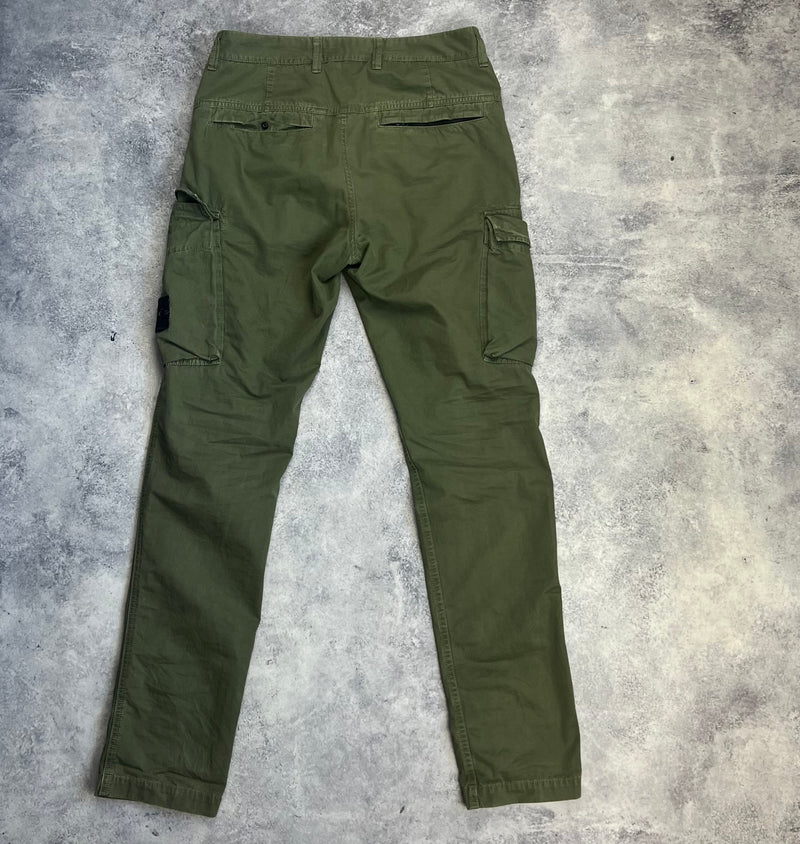 Stone island 2020 khaki cargo trousers