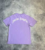 Palm angels lilac bear tee