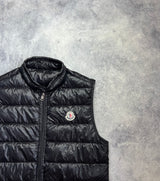 Moncler black GUI gilet