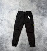 Stone island black tela cargo trousers BNWT