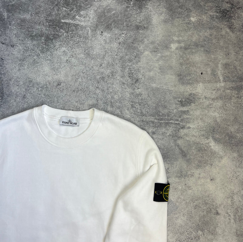 Stone island 2020 white jumper