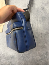 Louis Vuitton cobalt blue monogram outdoor messenger bag